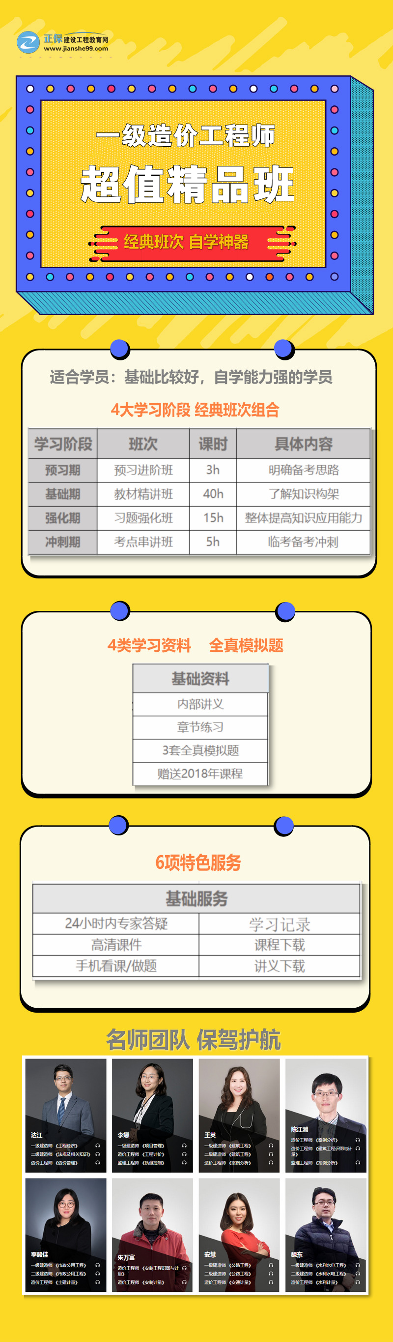 一級(jí)造價(jià)工程師超值精品班