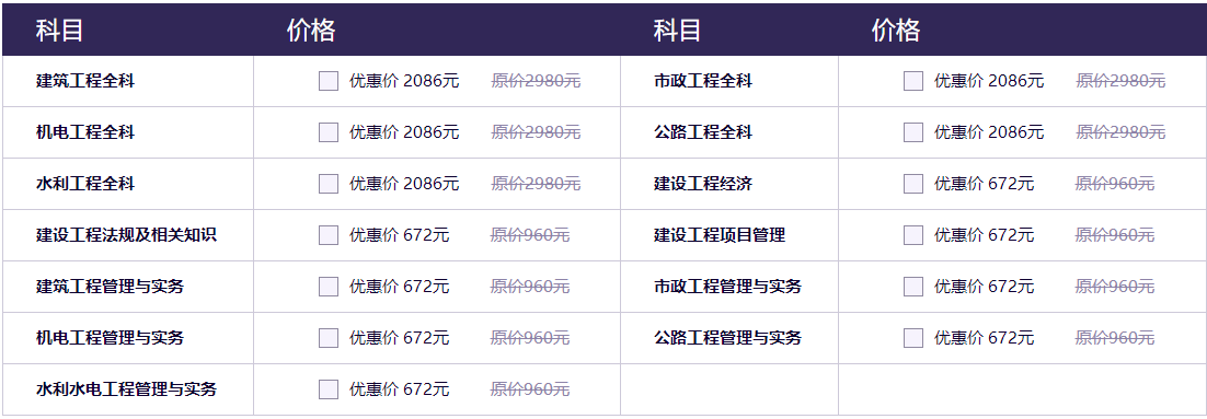 一建臨考特訓班價格